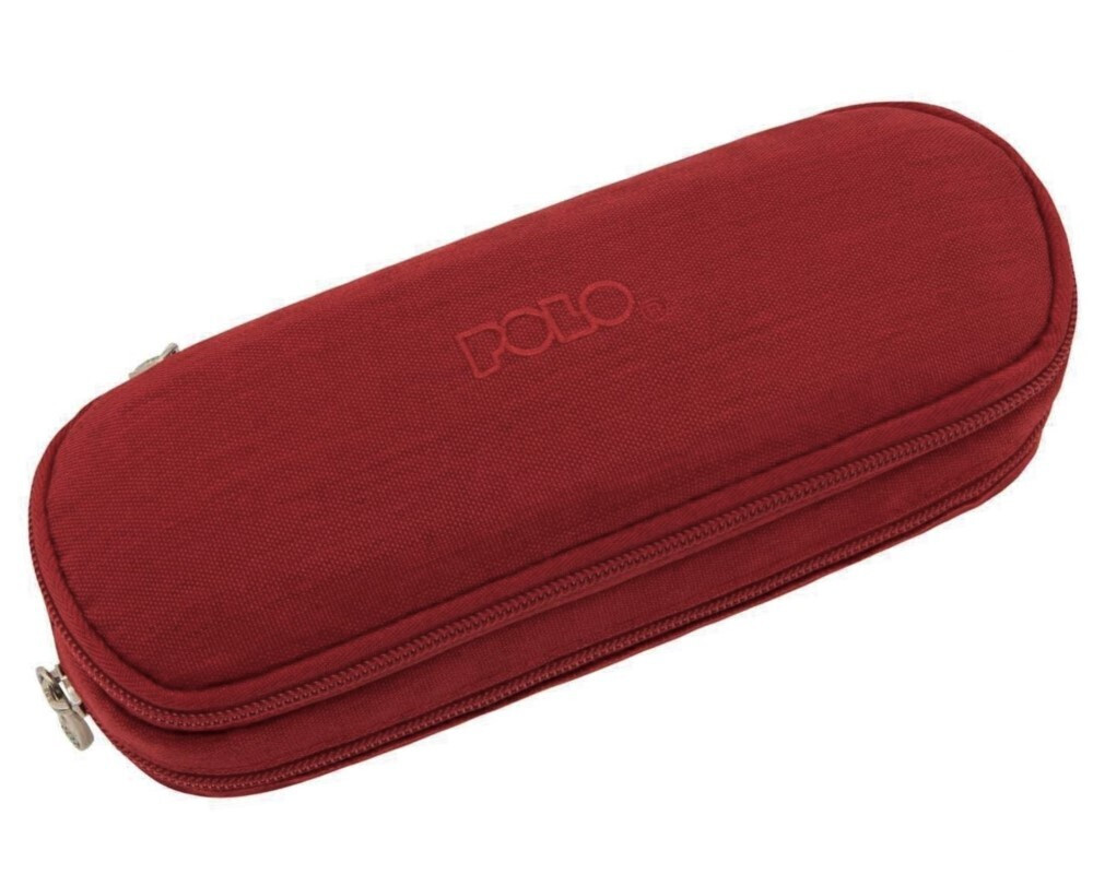 Κασετίνα POLO Duo Box Jean Κόκκινη - Image 1