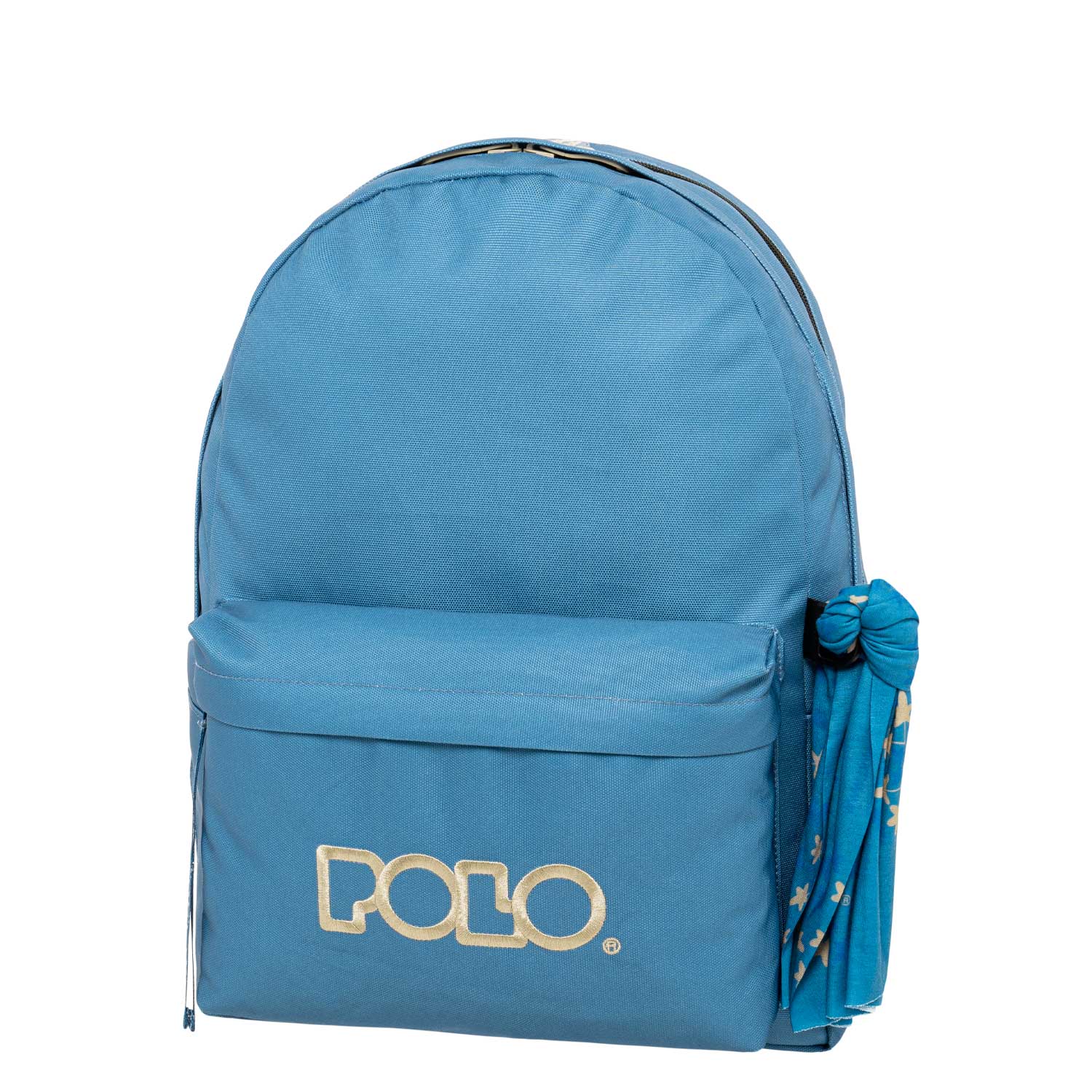 901235-5523-1 Τσάντα πλάτης POLO Original Double Scarf Γαλάζιο-Κίτρινο - Image 1