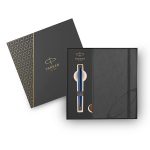 PARKER Σετ Στυλό Μπλέ Ballpoint με Σημειωματάριο