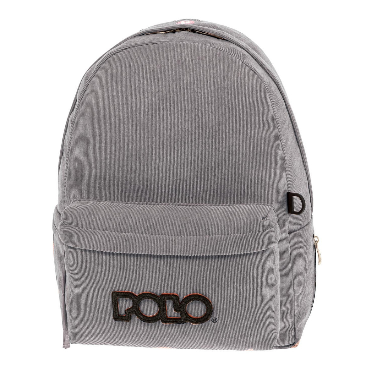 901030-2100 Τσάντα πλάτης POLO Roy Κοτλέ Γκρί - Image 1