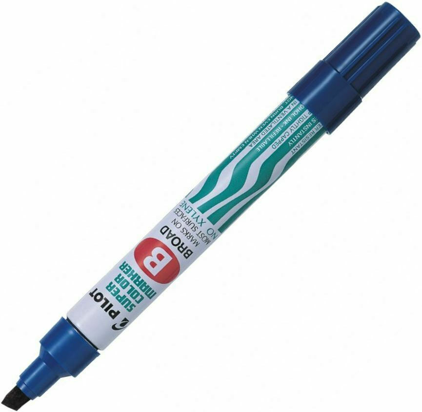 20220207165427_b55da1dd Pilot Supercolor Μαρκαδόρος Ανεξίτηλος 4.5mm Μπλε - Image 1