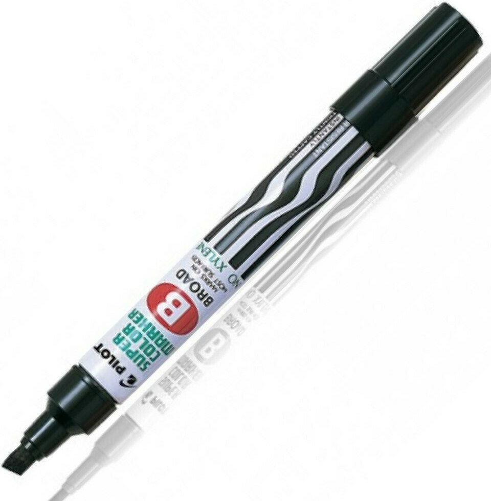 20220207171532_f12ad2dd Pilot Supercolor Μαρκαδόρος Ανεξίτηλος 4.5mm Μαύρος - Image 1
