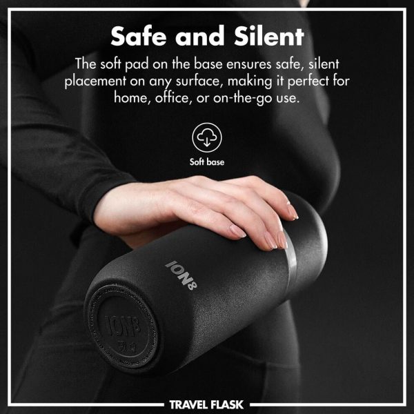 Ion8 Flask & Κούπα Stainless Steel Black - Image 5