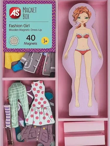 AS Μαγνητικό Παιχνίδι Κατασκευών Fashion Girl