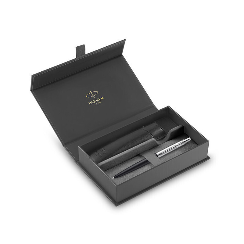 Parker Στυλό Jotter XL Ballpoint Μαύρο-Ασημί με Μαύρη Θήκη - Image 1
