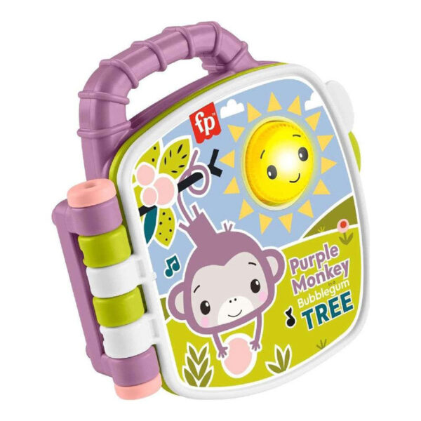 Fisher-Price® Μουσικό Βιβλιαράκι Μαϊμουδάκι JFN07 - Image 2