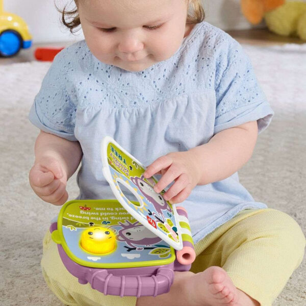 Fisher-Price® Μουσικό Βιβλιαράκι Μαϊμουδάκι JFN07 - Image 4