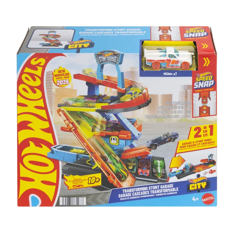 jhl94_1 Mattel Hot Wheels City™ Transforming Stunt Garage Πολυμορφικό Γκαράζ Πίστα JHL94 - Image 1