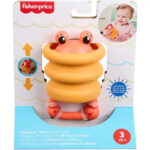 Fisher Price Κουδουνίστρες Ζωάκια Ωκεανού Κάβουρας (JHB55)