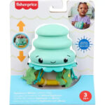 Fisher Price Κουδουνίστρες Ζωάκια Ωκεανού Μέδουσα (JHB54)