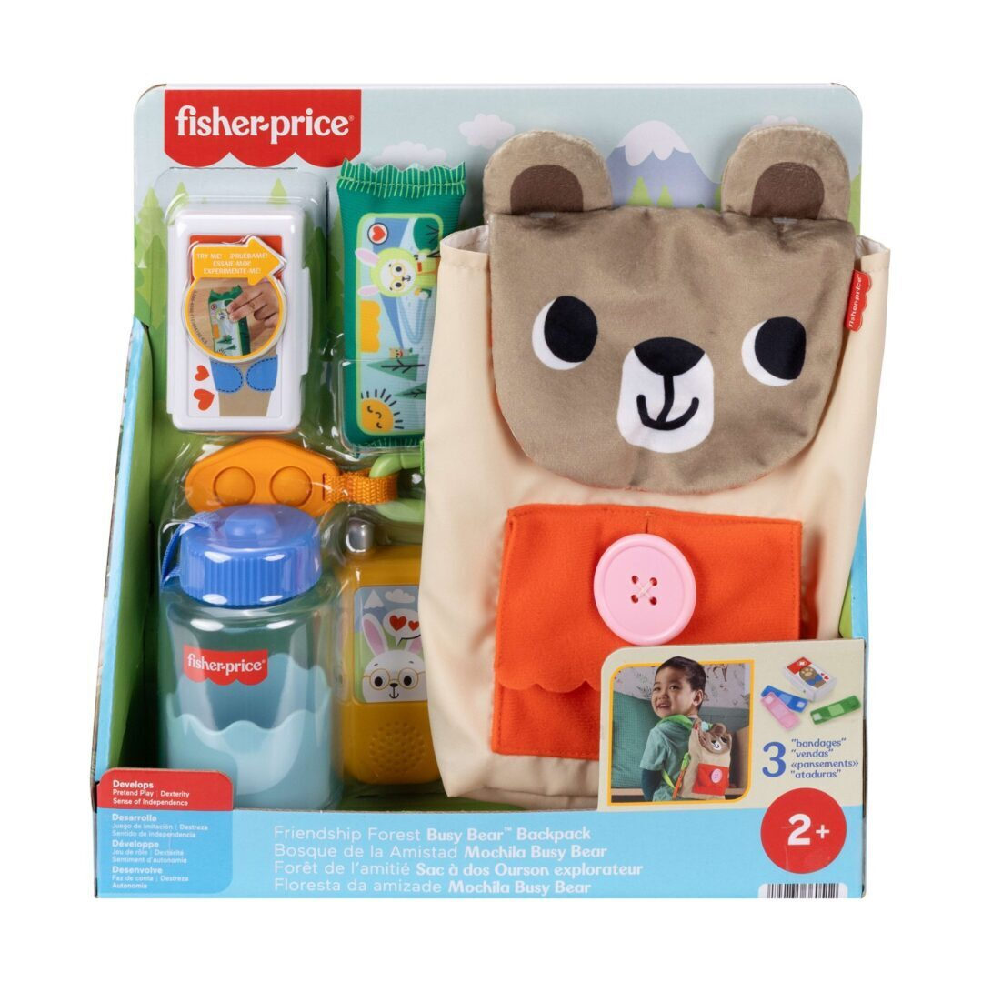 20260128133804_ab22b676 Fisher price σακίδιο πλάτης αρκουδάκι (JLB86) - Image 1