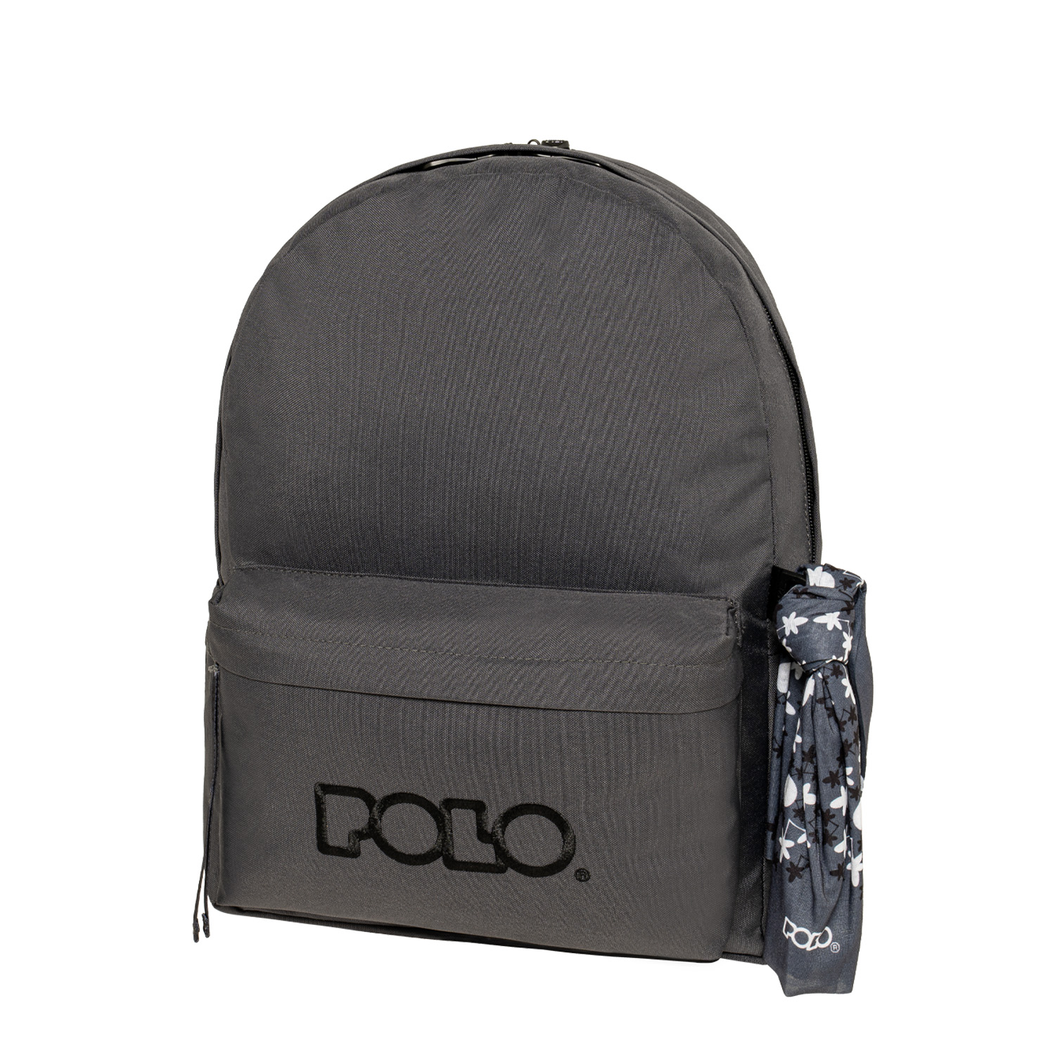 901235-2620 Τσάντα πλάτης POLO Original Double Scarf Γκρι-Μαύρο - Image 1