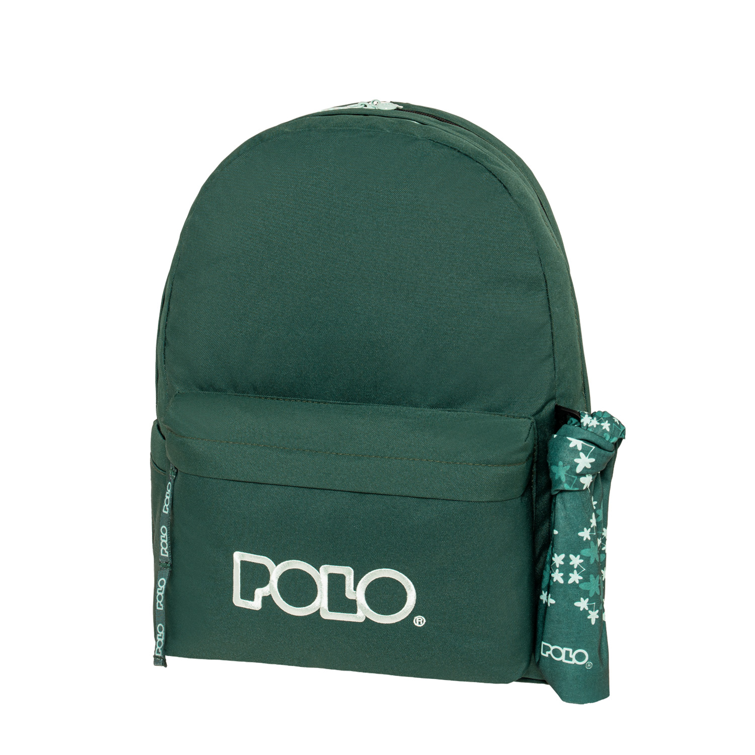 901235-6357 Τσάντα πλάτης POLO Original Double Scarf Πράσινο-Άσπρο - Image 1