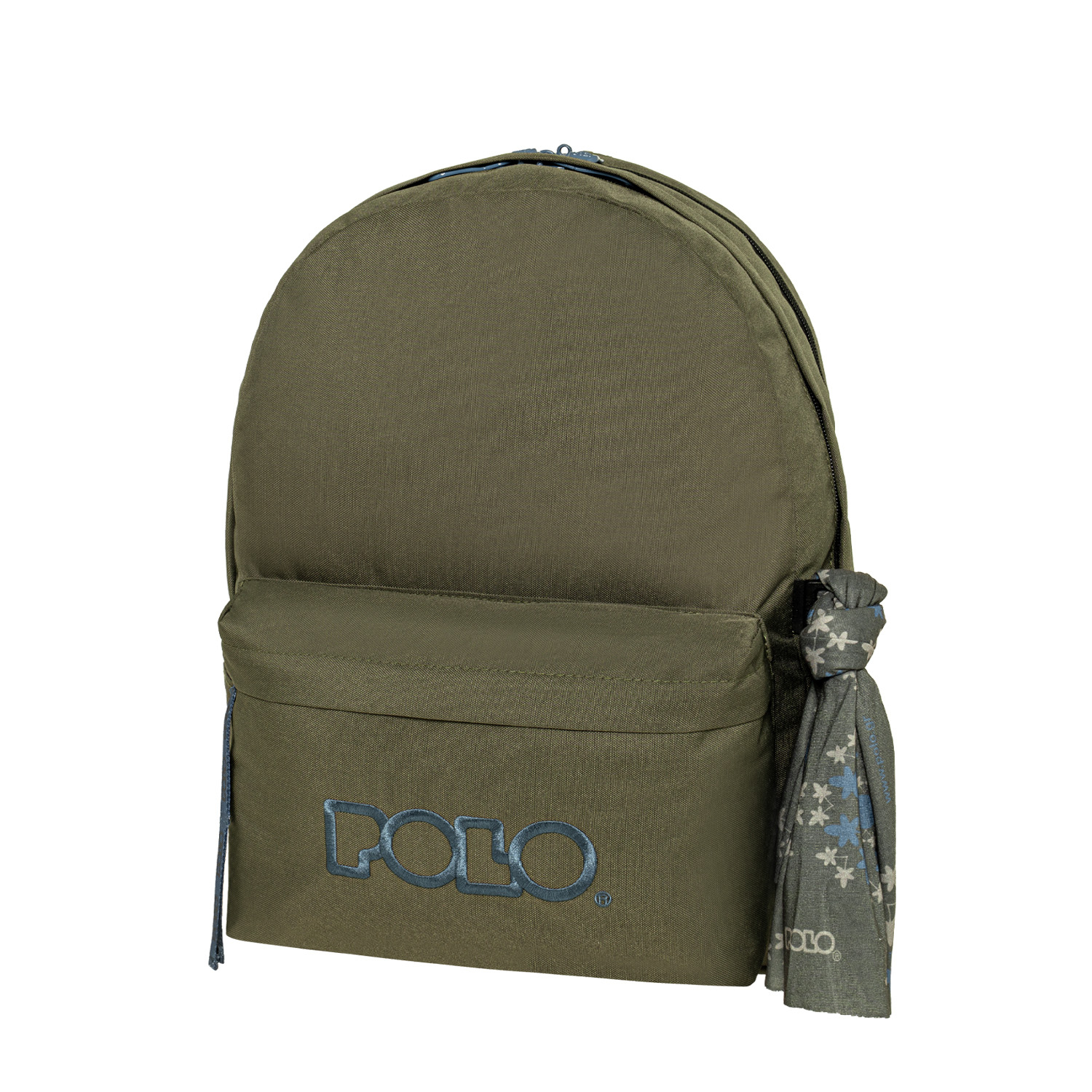 901235-6558 (1) Τσάντα πλάτης POLO Original Double Scarf Λαδί - Image 1
