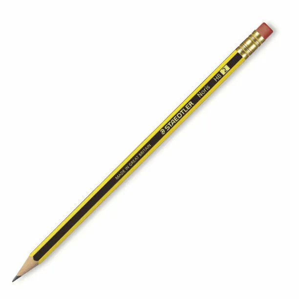 Staedtler Μολύβι HB2 Noris με γόμα - Image 1