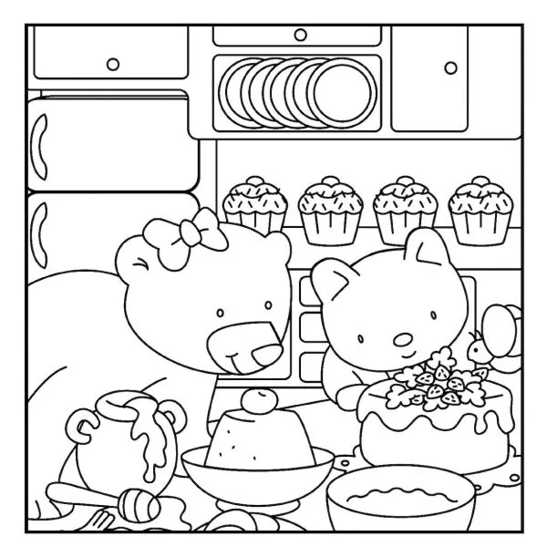 Colouring Book Anti-Stress Cozy & comfy 1 - Image 2