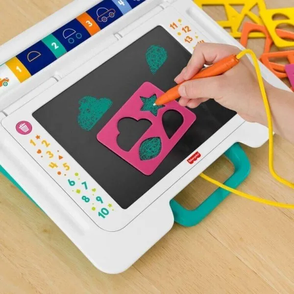 Fisher Price Βρεφικό Παιχνίδι Μαθαίνω & Ζωγραφίζω (JDL70) - Image 3