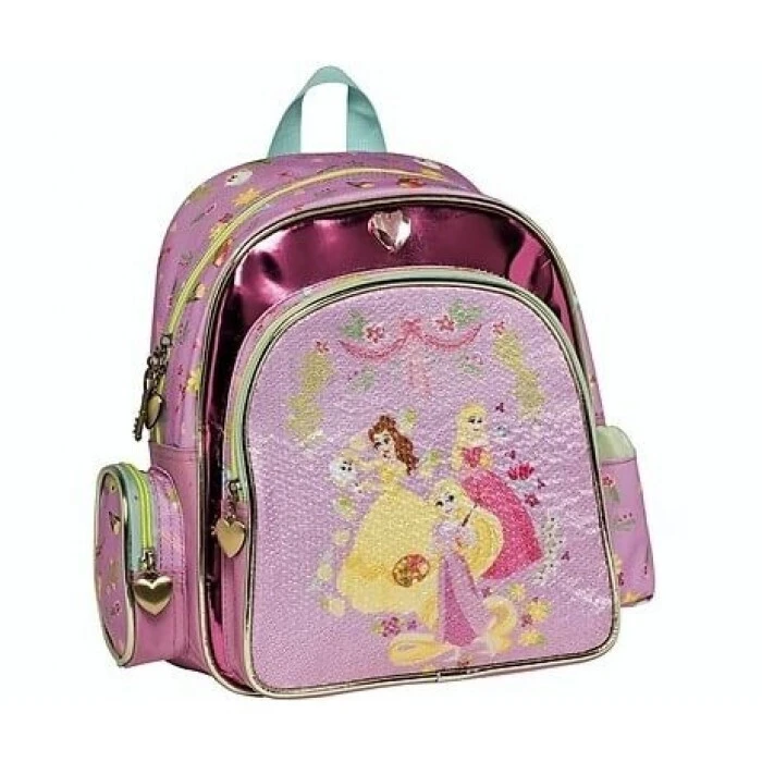 20240910091802_tsanta_platis_nipiagogeiou_lila_princess_kids_191291 Τσάντα Πλάτης Νηπιαγωγείου Graffiti Princess Kids - Image 1